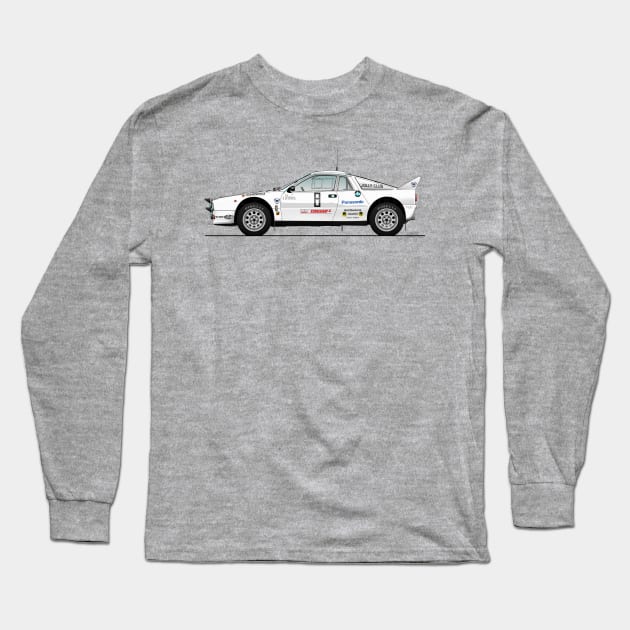 Tognana / De Antoni - Rally San Marino 1982 Long Sleeve T-Shirt by Vanillah